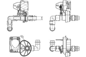 Mahle Μαγνητική βαλβίδα, Σύστημα Κλιματισμού - Avs 4 000P