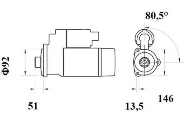 Mahle Μίζα - Ms 755