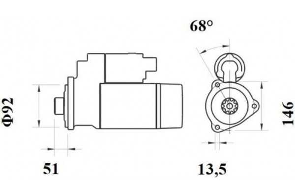 Mahle Μίζα - Ms 761