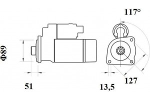 Mahle Μίζα - Ms 775