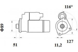 Mahle Μίζα - Ms 891