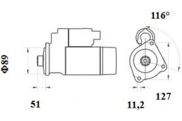 Mahle Μίζα - Ms 891
