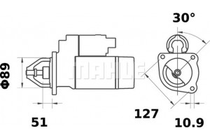 Mahle Μίζα - Ms 193