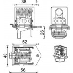 Mahle Προαντίσταση, Ηλεκτροκινητήρας (φτερωτή ψυγείου) - Cfr 1 000P