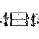 Mahle Ψυγείο Αέρα Υπερπλήρωσης - Ci 114 000P