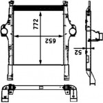 Mahle Ψυγείο Αέρα Υπερπλήρωσης - Ci 115 000P