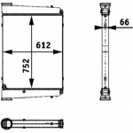 Mahle Ψυγείο Αέρα Υπερπλήρωσης - Ci 120 000P