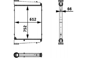 Mahle Ψυγείο Αέρα Υπερπλήρωσης - Ci 120 000P