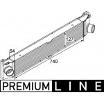 Mahle Ψυγείο Αέρα Υπερπλήρωσης - Ci 158 000P