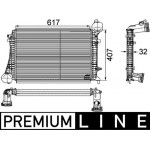 Mahle Ψυγείο Αέρα Υπερπλήρωσης - Ci 166 000P