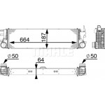 Mahle Ψυγείο Αέρα Υπερπλήρωσης - Ci 180 000P