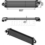 Mahle Ψυγείο Αέρα Υπερπλήρωσης - Ci 190 000P