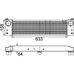 Mahle Ψυγείο Αέρα Υπερπλήρωσης - Ci 192 000P