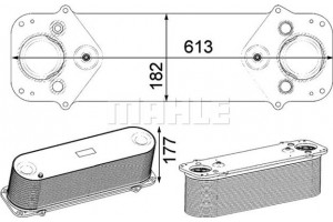 Mahle Ψυγείο Αέρα Υπερπλήρωσης - Ci 231 000P