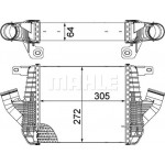 Mahle Ψυγείο Αέρα Υπερπλήρωσης - Ci 237 000P