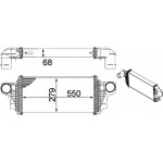 Mahle Ψυγείο Αέρα Υπερπλήρωσης - Ci 239 000P