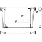 Mahle Ψυγείο Αέρα Υπερπλήρωσης - Ci 241 000P