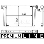 Mahle Ψυγείο Αέρα Υπερπλήρωσης - Ci 241 000P