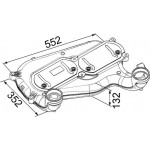 Mahle Ψυγείο Αέρα Υπερπλήρωσης - Ci 251 000P