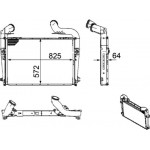 Mahle Ψυγείο Αέρα Υπερπλήρωσης - Ci 256 000P