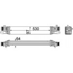 Mahle Ψυγείο Αέρα Υπερπλήρωσης - Ci 257 000P