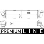 Mahle Ψυγείο Αέρα Υπερπλήρωσης - Ci 31 000P