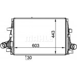 Mahle Ψυγείο Αέρα Υπερπλήρωσης - Ci 325 000P