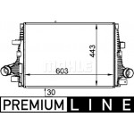 Mahle Ψυγείο Αέρα Υπερπλήρωσης - Ci 325 000P