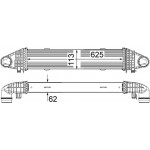 Mahle Ψυγείο Αέρα Υπερπλήρωσης - Ci 356 000P