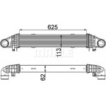 Mahle Ψυγείο Αέρα Υπερπλήρωσης - Ci 359 000P