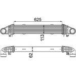 Mahle Ψυγείο Αέρα Υπερπλήρωσης - Ci 359 000P