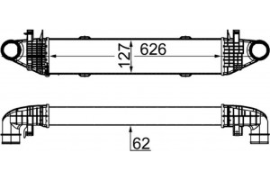 Mahle Ψυγείο Αέρα Υπερπλήρωσης - Ci 359 000S