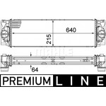 Mahle Ψυγείο Αέρα Υπερπλήρωσης - Ci 368 000P