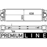 Mahle Ψυγείο Αέρα Υπερπλήρωσης - Ci 369 000P