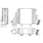 Mahle Ψυγείο Αέρα Υπερπλήρωσης - Ci 412 000P