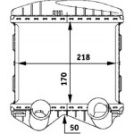 Mahle Ψυγείο Αέρα Υπερπλήρωσης - Ci 46 000P
