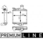 Mahle Ψυγείο Αέρα Υπερπλήρωσης - Ci 88 000P