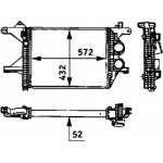 Mahle Ψυγείο Αέρα Υπερπλήρωσης - Ci 94 000P