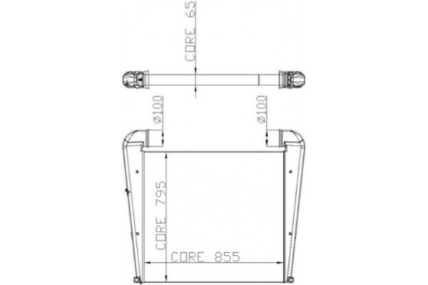 Mahle Ψυγείο Αέρα Υπερπλήρωσης - Ci 97 000S