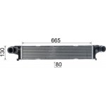 Mahle Ψυγείο Αέρα Υπερπλήρωσης - Ci 145 000P