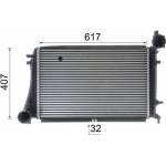 Mahle Ψυγείο Αέρα Υπερπλήρωσης - Ci 166 000P