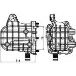 Mahle Ψυγείο, Επιστροφή Καυσαερίων - Ce 4 000P