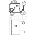 Mahle Ψυγείο λαδιού, αυτόμ. κιβ. ταχυτ. - Clc 183 000P