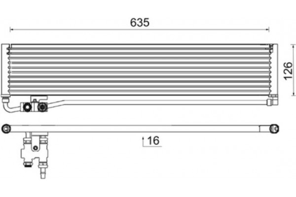 Mahle Ψυγείο λαδιού, αυτόμ. κιβ. ταχυτ. - Clc 232 000P Mahle Ψυγείο λαδιού, αυτόμ. κιβ. ταχυτ. - Clc 232 000P
