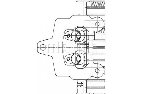 Mahle Ψυγείο λαδιού, αυτόμ. κιβ. ταχυτ. - Clc 49 000P