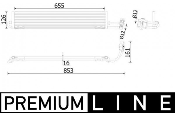 Mahle Ψυγείο λαδιού, αυτόμ. κιβ. ταχυτ. - Clc 234 000P Mahle Ψυγείο λαδιού, αυτόμ. κιβ. ταχυτ. - Clc 234 000P