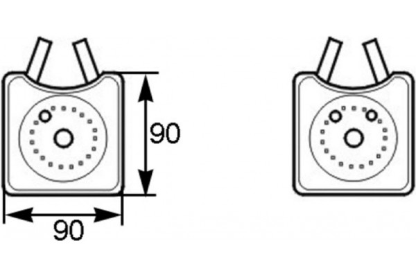 Mahle Ψυγείο λαδιού, Λάδι Κινητήρα - Clc 161 000S