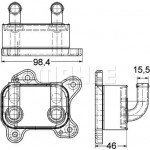 Mahle Ψυγείο λαδιού, Λάδι Κινητήρα - Clc 168 000P