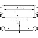 Mahle Ψυγείο λαδιού, Λάδι Κινητήρα - Clc 169 001P