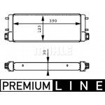 Mahle Ψυγείο λαδιού, Λάδι Κινητήρα - Clc 169 001P